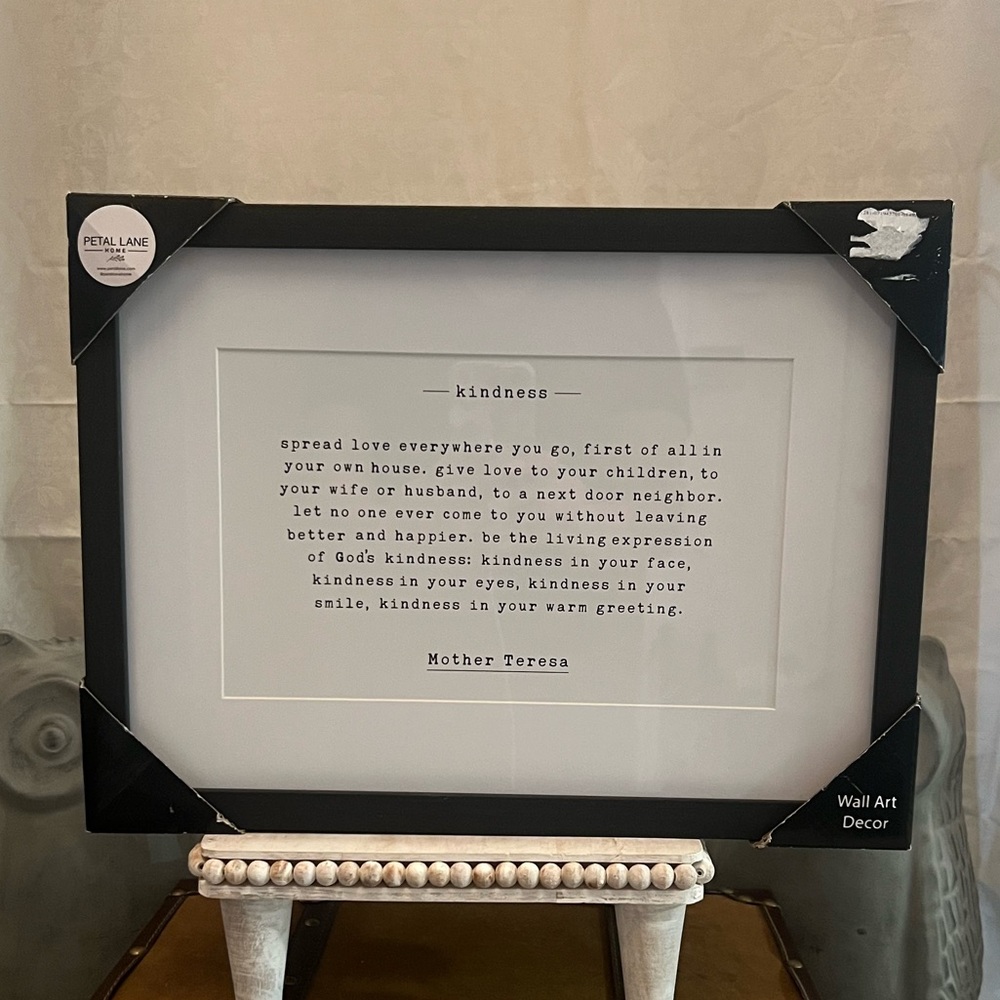 ⚡️Petal Lane Home "Kindness" Wall Art Decor